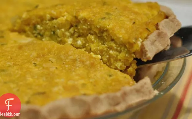 فطيرة التوفو كابوتشا اللذيذة