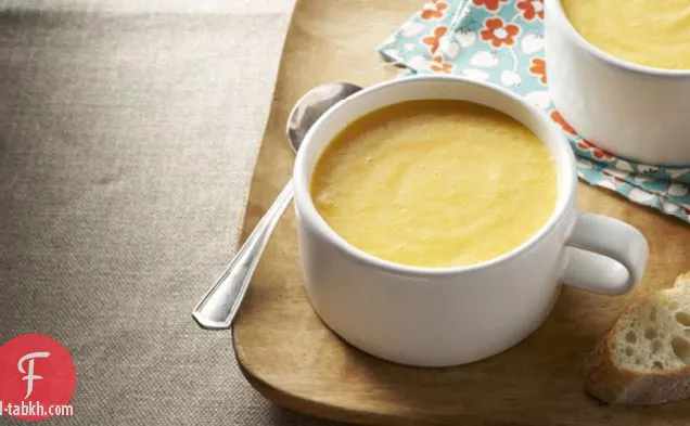 شوربة الجزر والجزر الأبيض