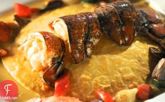 الخضروات الموسمية لفطيرة وعاء جراد البحر