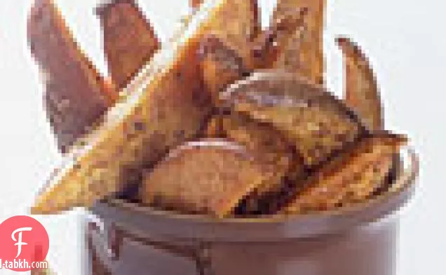 بطاطا حلوة متبلة محمصة