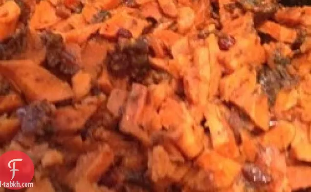 البطاطا الحلوة والحارة