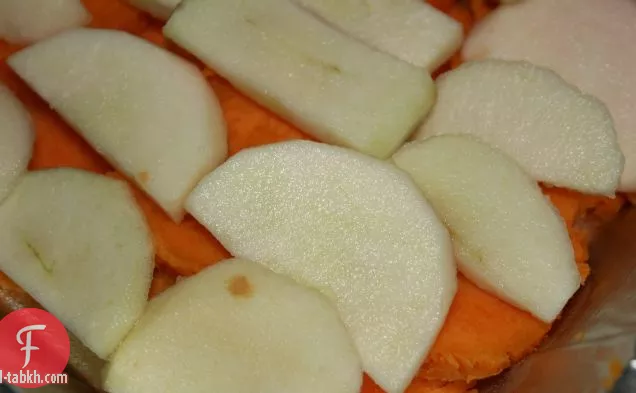 البطاطا الحلوة والتفاح