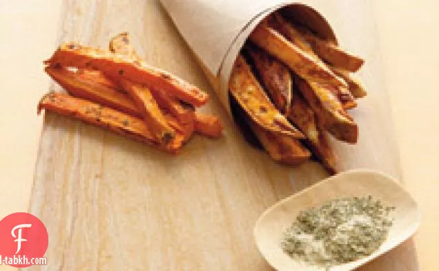 بطاطا حلوة مغلفة بالبارميزان