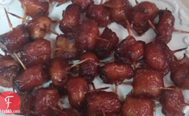 لحم الخنزير المقدد ملفوفة الكستناء المياه الثالث