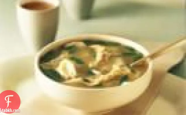 شوربة فطيرة باللحم
