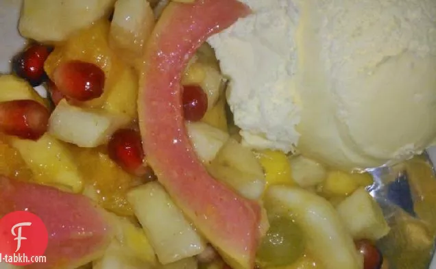 سلطة فواكه آسيوية