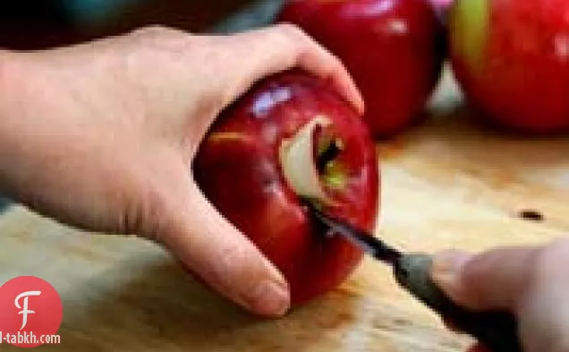 التفاح المخبوز