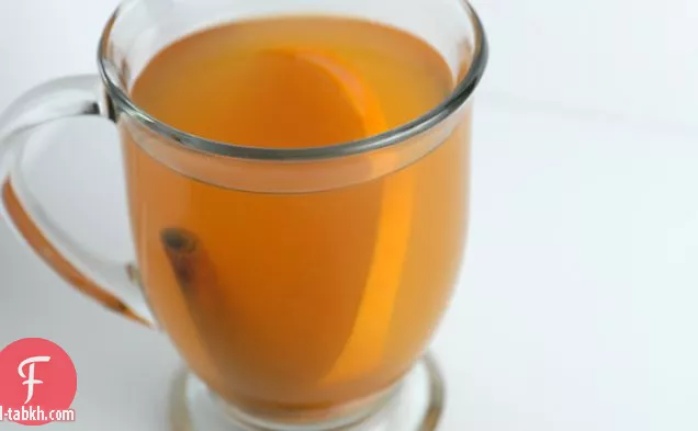 عصير التفاح الساخن