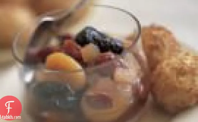 كومبوت الفاكهة المختلطة