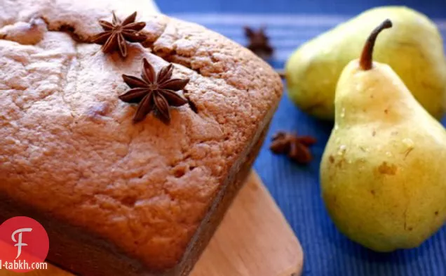 لينة وحلوة الموز الكمثرى الخبز