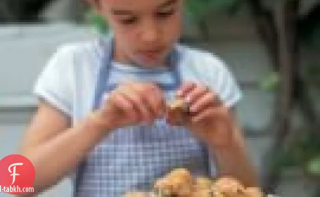 فطائر صغيرة عنبية برتقالية