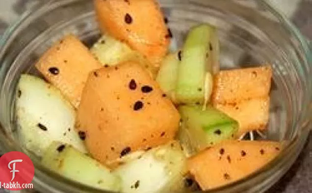 سلطة الخيار والشمام