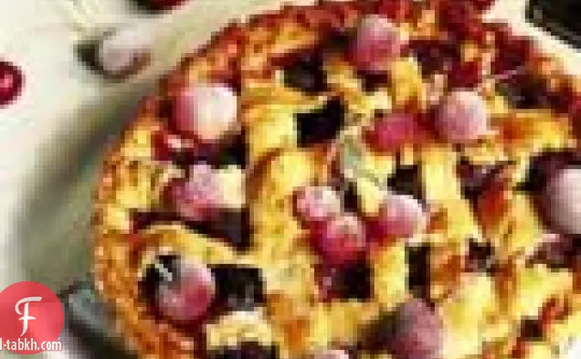 فطيرة الكرز واللوز