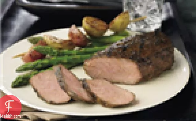 شرائح لحم اسبريسو مشوية