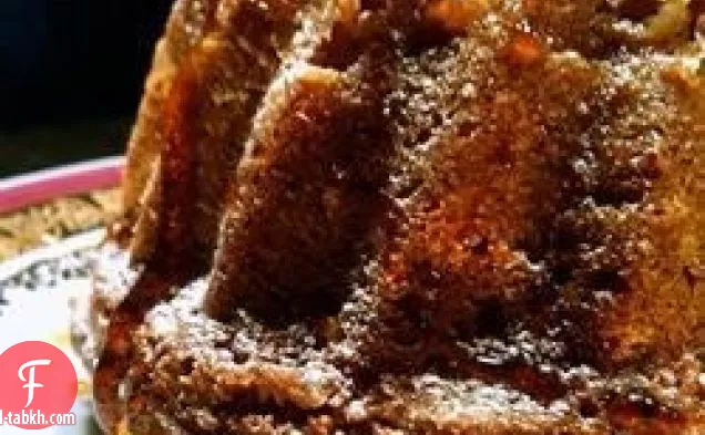 كعكة التفاح والعسل