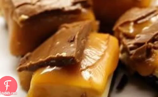 حلوى الفول السوداني بالكراميل