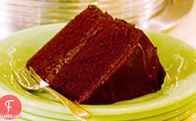 كعكة الشوكولاته في نهاية المطاف
