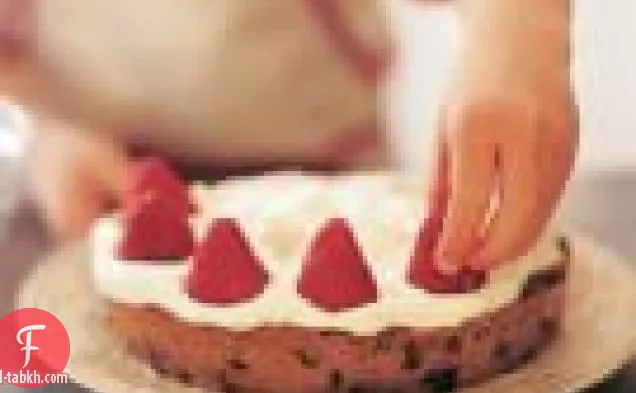 كعكة الشوكولاته رقاقة الكعكة