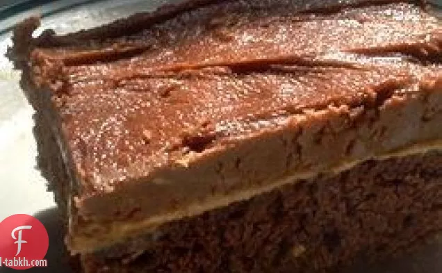 كعكة حلوى زبدة الفول السوداني