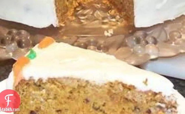كعكة الجزر والجوز
