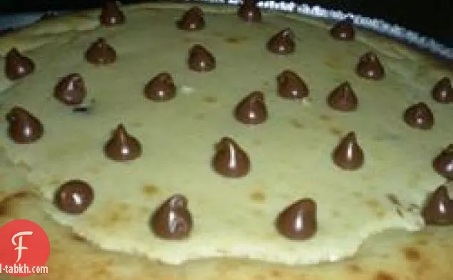 تشيز كيك برقائق الشوكولاتة