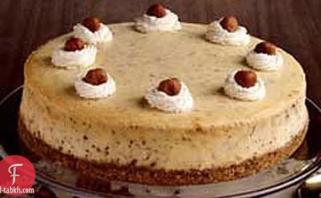 تشيز كيك البندق