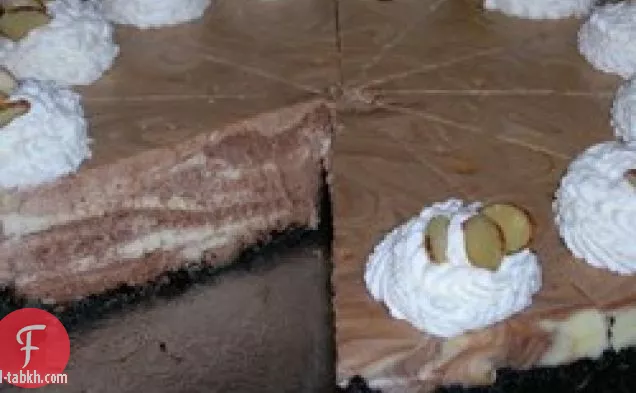 الشوكولاته اللوز الرخام الجبن