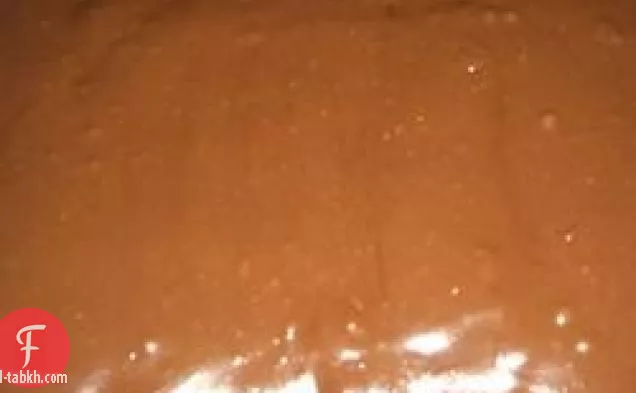 كعكة الشوكولاته الفول السوداني