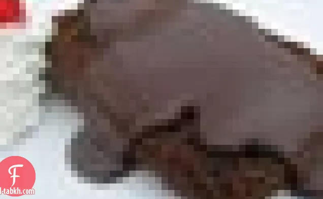 الشوكولاته تكساس ورقة كعكة