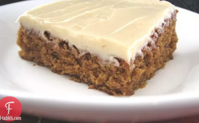 ألواح خبز الزنجبيل مع كريمة الجبن