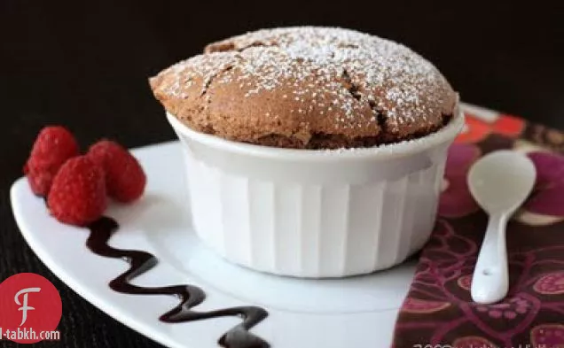 من السهل الشوكولاته سوفلé