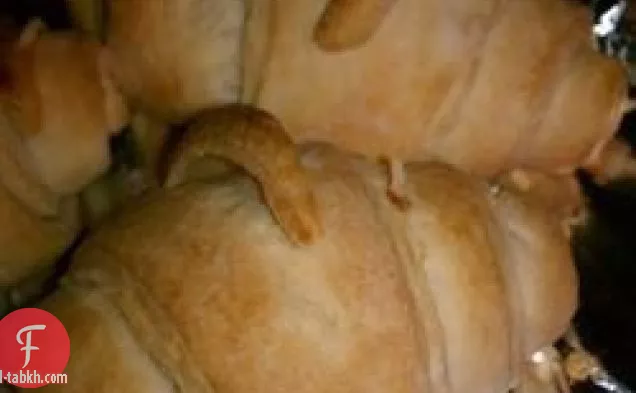 كرواسون بالزبدة السريعة
