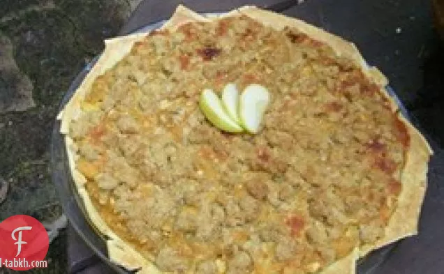 الخبز بودنغ فطيرة التفاح