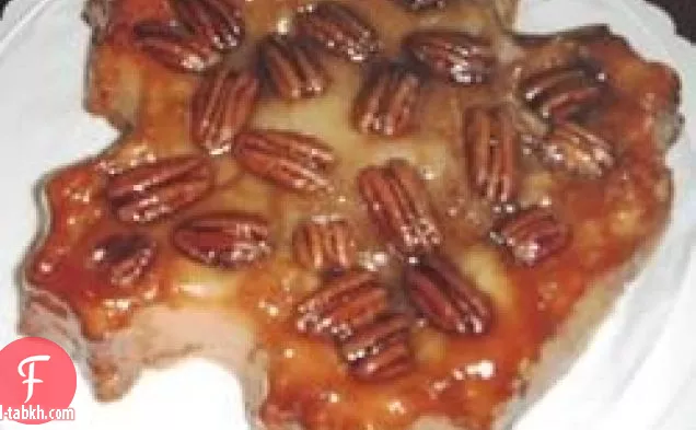 فطيرة التفاح رأسا على عقب