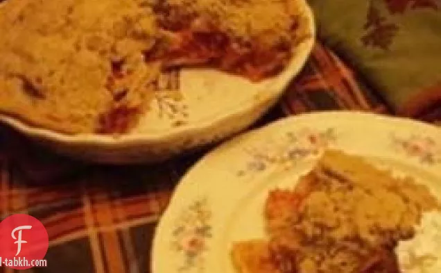 فطيرة التفاح التوت البري أنا
