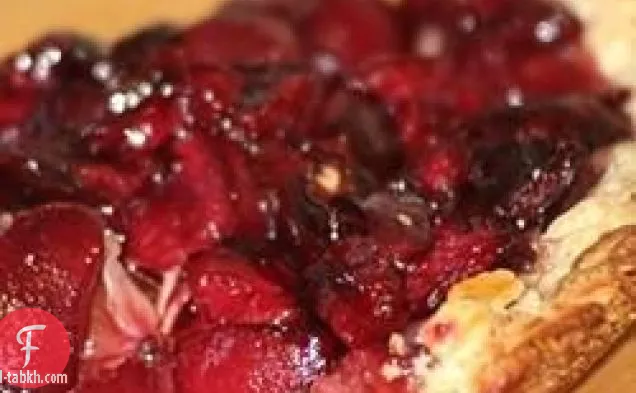 فطيرة الكرز صحية ولذيذة
