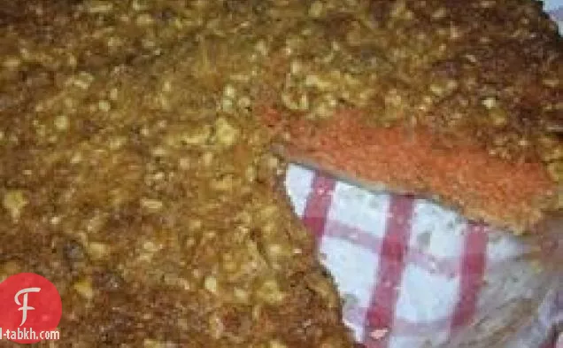 الجزر البقان أزمة فطيرة