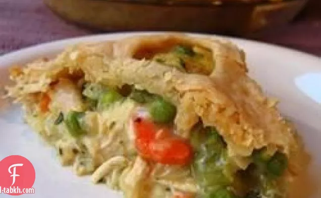 فطيرة وعاء الديك الرومي