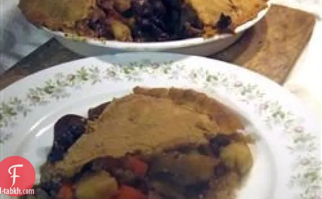 بورتوبيللو وعاء فطيرة