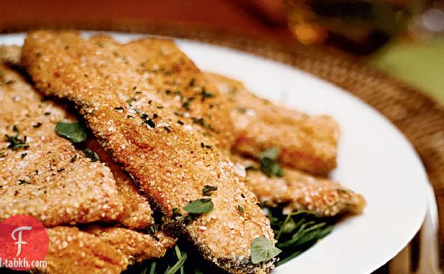 وجبة ماتزو-سمك السلمون المرقط بالقشور