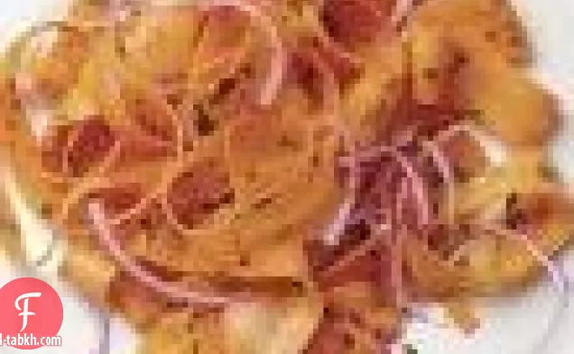 سلطة صدر البط والبرتقال