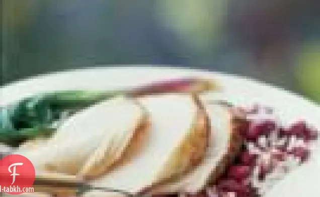 صدر ديك رومي مدخن بالكاجون