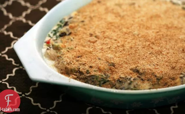 المحار الأرز البري طاجن