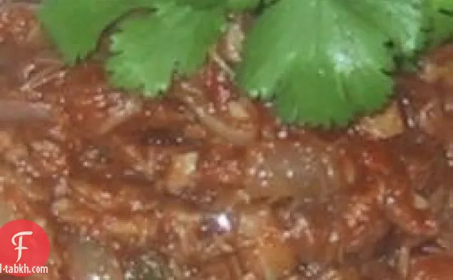 التونة على البخار