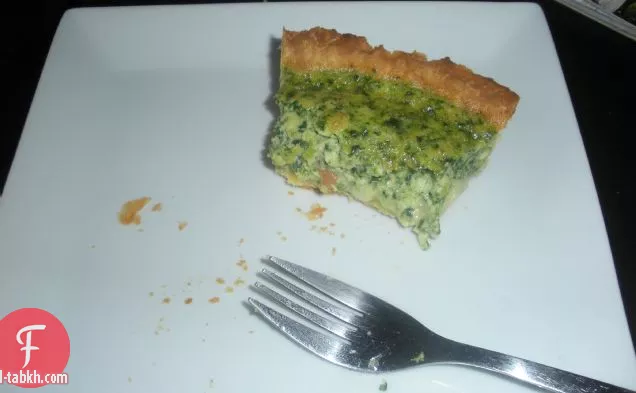 البيض الأخضر ولحم الخنزير كيشي