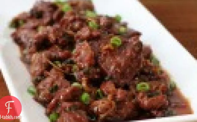 لحم البقر المنغولي