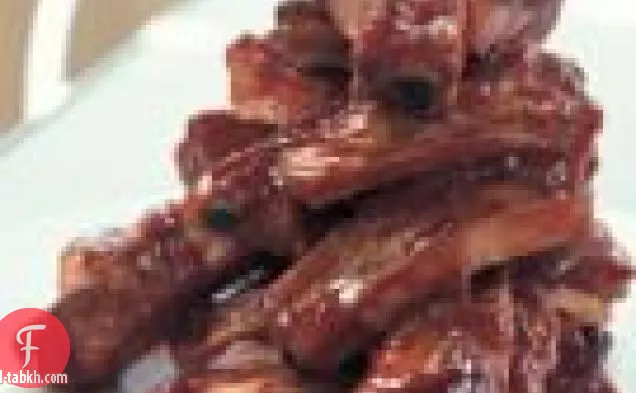 المزجج الطفل الظهر الأضلاع