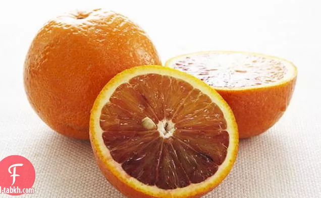 كبد العجل مع البرتقال