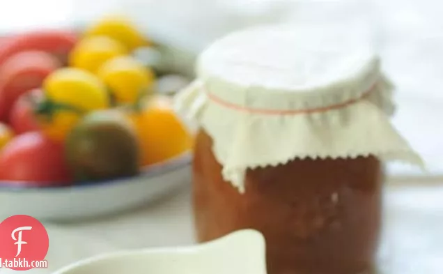 المنزل الذي أدلى الطماطم الكاتشب