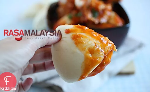 الفلفل الحار السلطعون (السلطعون في صلصة حامضة وحار) وصفة